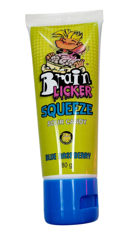 Brain Licker Gel Bluerazz Sour 80g UK