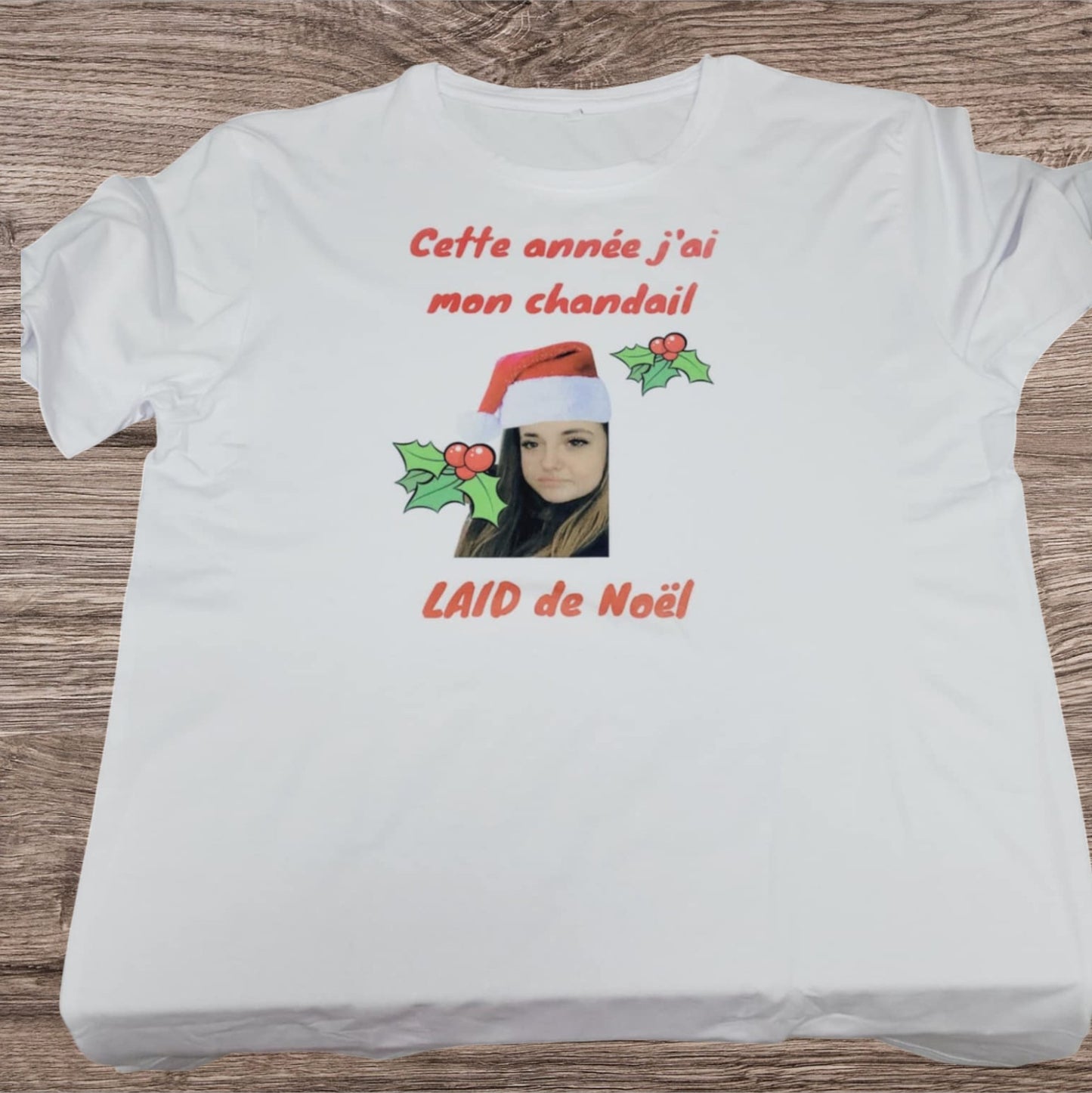 Chandail manche courte personnalisés