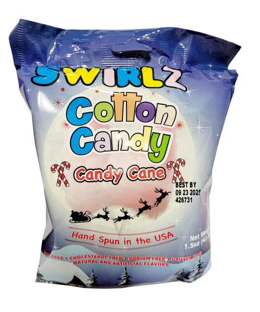 Taste Of Nature Swirlz Candy Cane Cotton Candy 42.5g