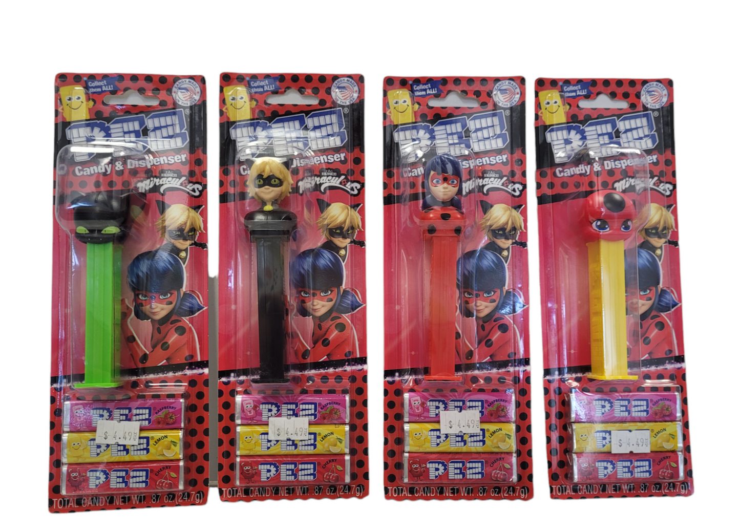Pez Lady Bug Miraculous
