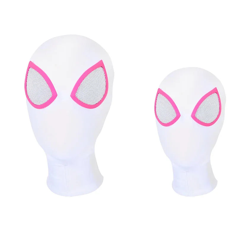 Gwen Stacy 3D Mask for Kids and Adults, Superhero, Iron Man, Cosplay, Miles Morales, Spiderman, Halloween Costume Props Headgear
