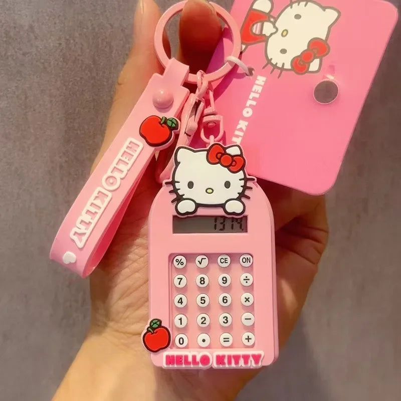 Sanrio Hello Kitty Keychain Girls Bag Pendant Kt Cat Cartoon Doll Toy Exquisite Key Chain Kawaii Surprise Girls Kids Gifts