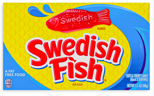Swedish Fish Theater box 88g