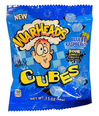 Warheads Cube Blue Raspberry 99gr