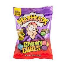 Warheads Sour Cubes Bag 141gr