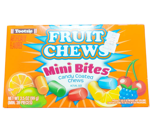 Fruit Chews Mini Bites Theatre Box 99g