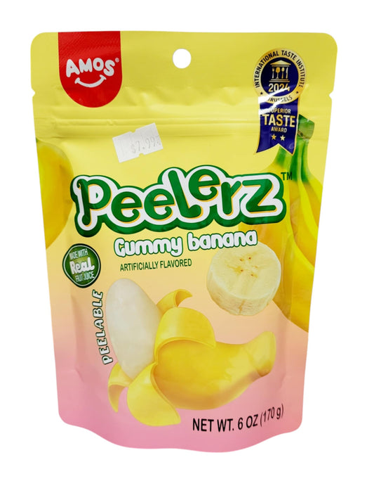 Amos Peelerz Gummy Banana 170g