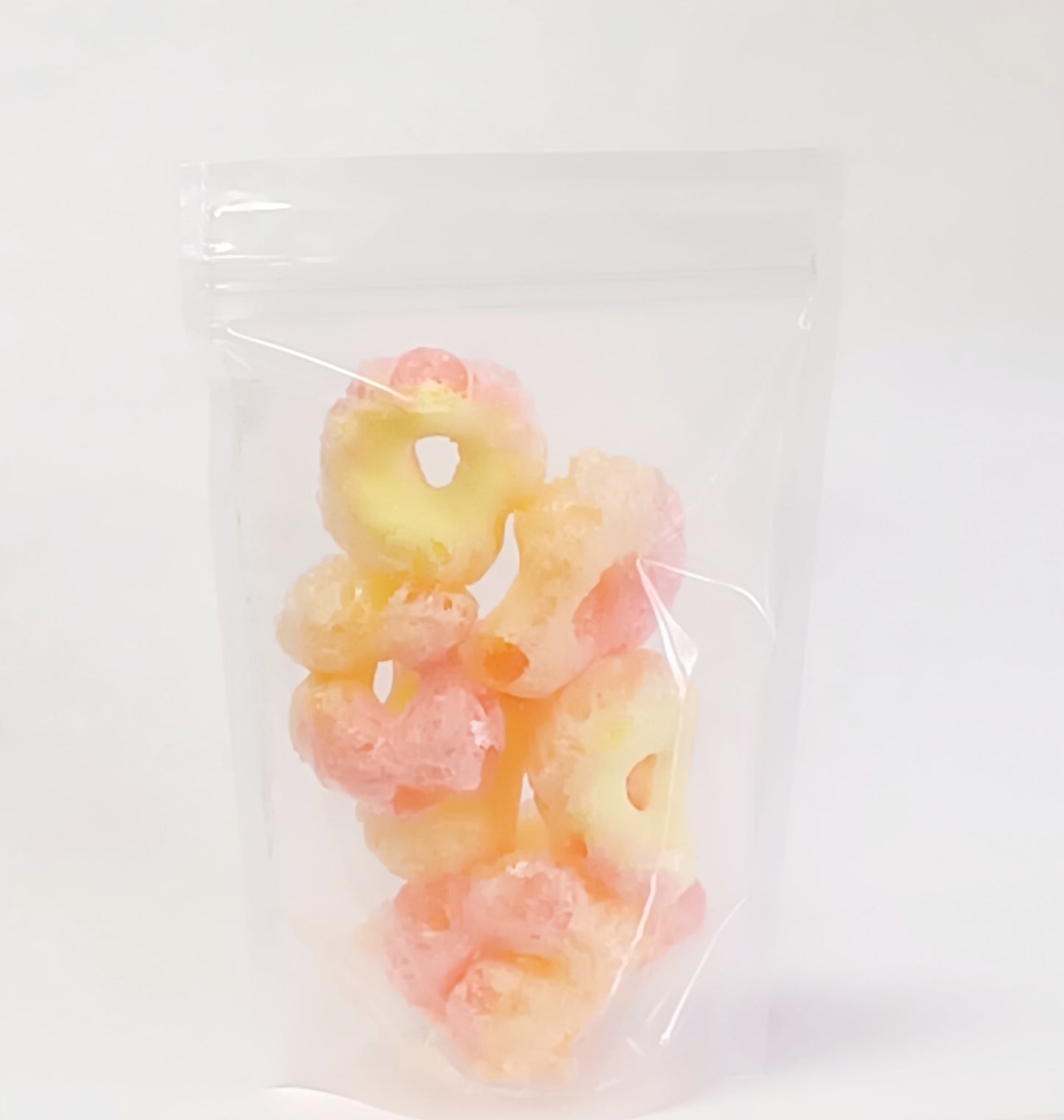 Lyophilisé Anneaux Pêches Freeze Dried Petit (approx 50g)