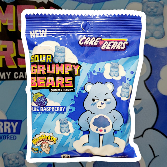 Warheads Sour Grumpy Bears 127g