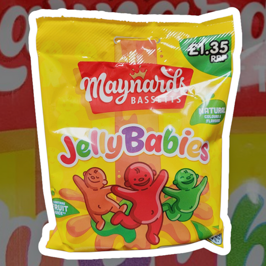 Maynards Bassetts Jelly Babies 130g UK