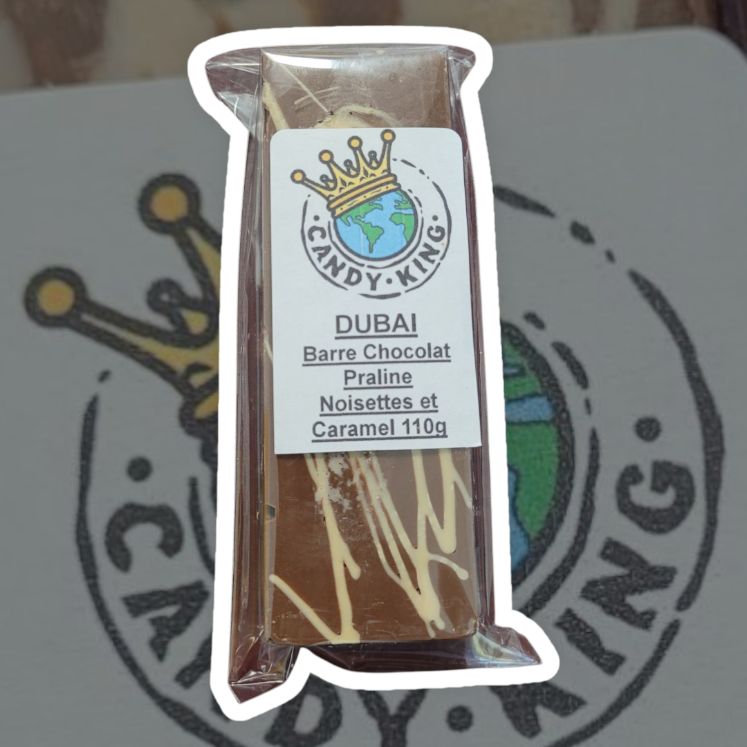 Dubai Chocolat Praline Noisettes Caramel 110g