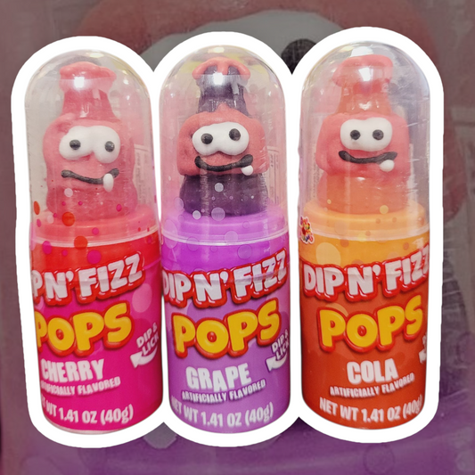 Dip'n'Fizz Pops 40g