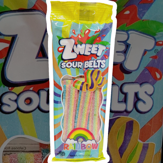 Zweet Sour Belts 128g