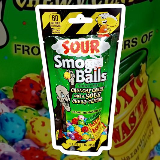 Toxic Waste Sour Smog Balls 85g