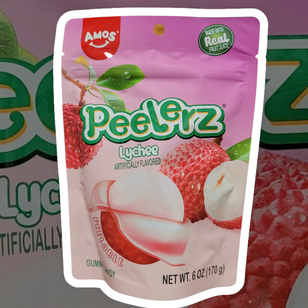Peelerz Lychee 170g (bonbons épluchables)