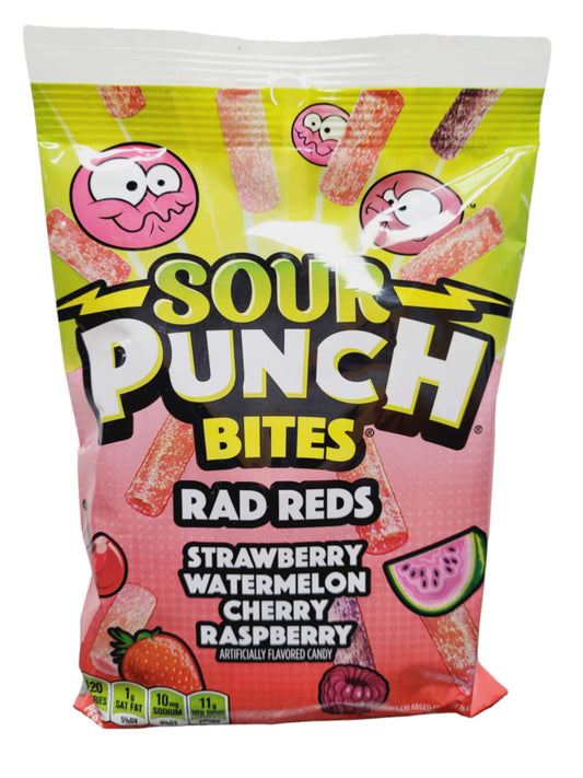 Sour Punch Bites Rad Reds 142g