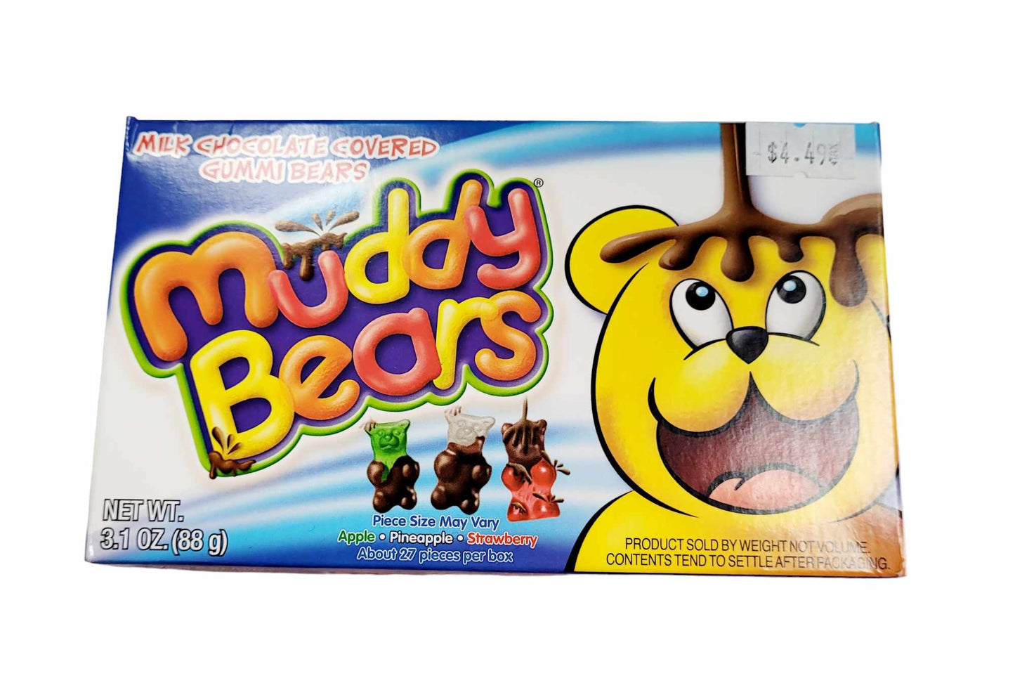 Muddy Bears Chocolate Covered Gummi Bears 98g