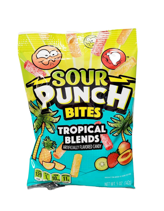 Sour Punch Bites Tropical Blends 142gr