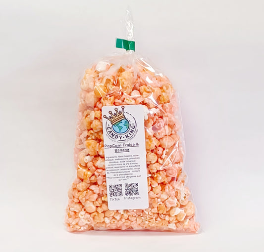 PopCorn Saveur de Fraise & Banane