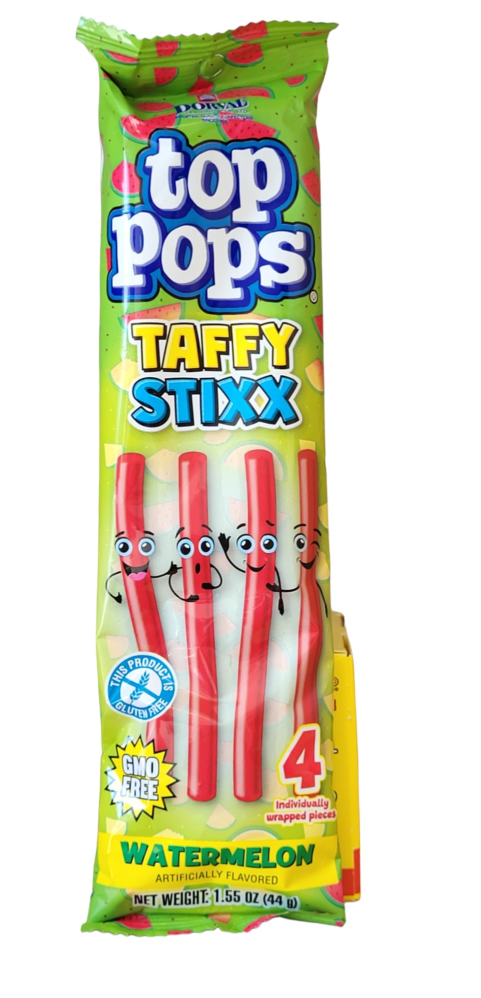 Top Pops Taffy Stixx Watermelon 1.55oz