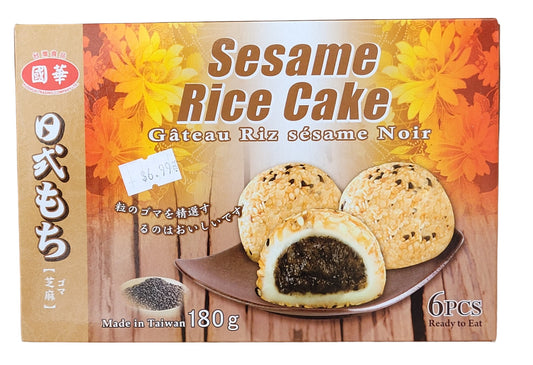 Kuo Hua-Sesame Rice Cake Mochi