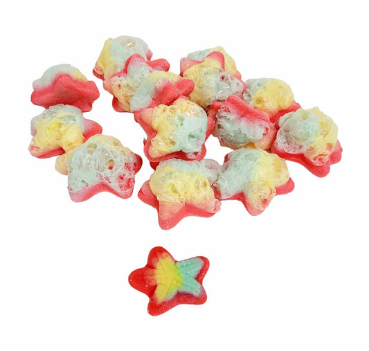 Lyophilisé Etoiles à la Fraise Freeze Dried (approx. 50g)