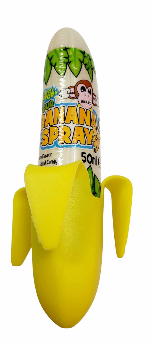 Crazy Candy Factory Sour Banana Spray 50ml (UK)