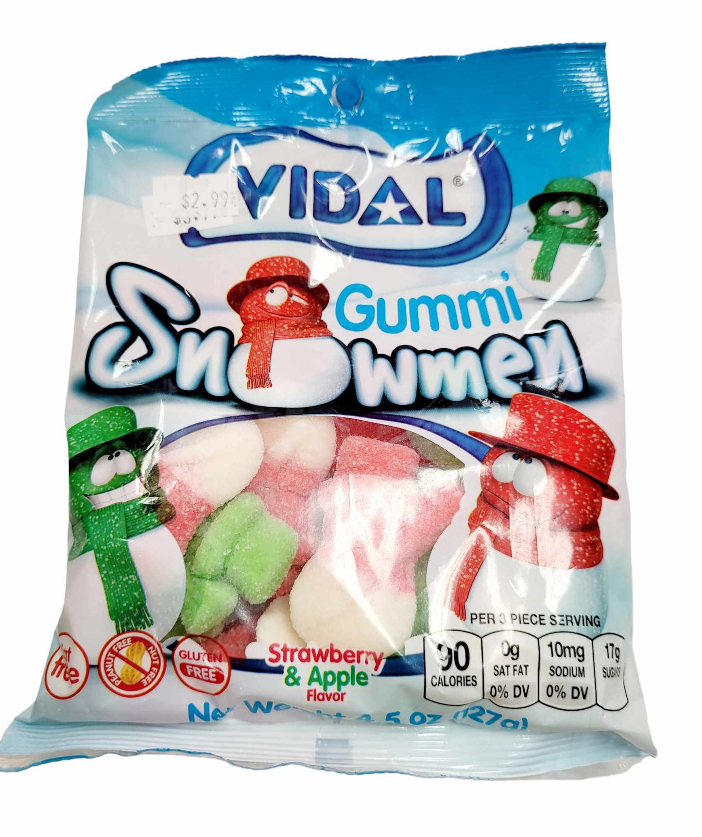 Vidal Gummi Snowmen 127g