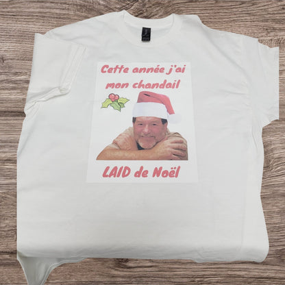 Chandail manche courte personnalisés