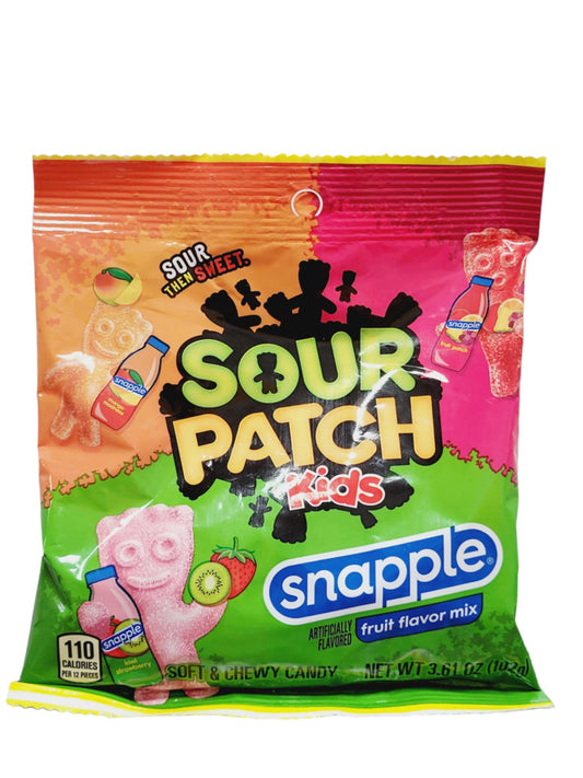 Sour Patch Kids Snapple Peg Bag 102g