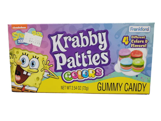 Theater Box - SpongeBob Krabby Patties - Colors 2.54oz