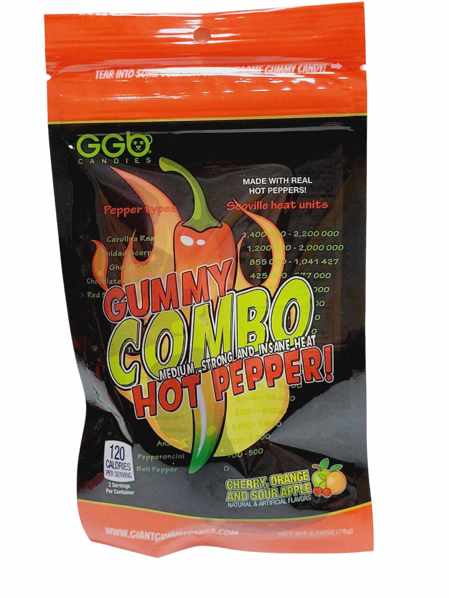 Combo Gummy Hot Pepper 75g (GGB)