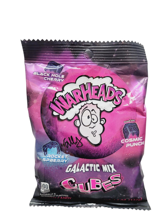 Warheads Galactic Mix Cubes 127g