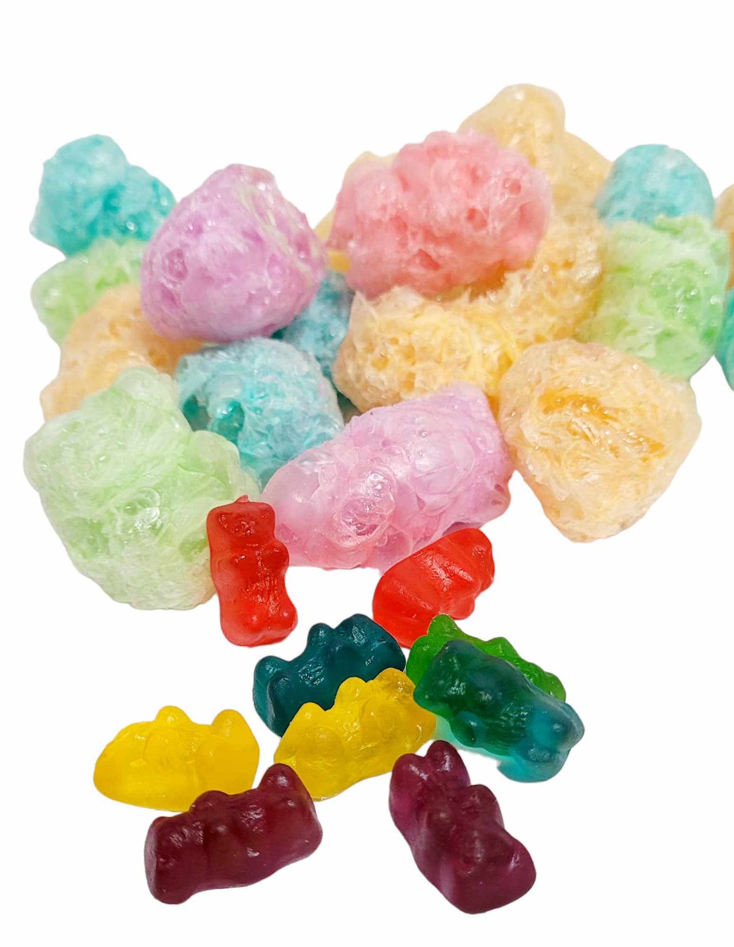 Lyophilisé Gummy Bears Freeze Dried (approx 50g)