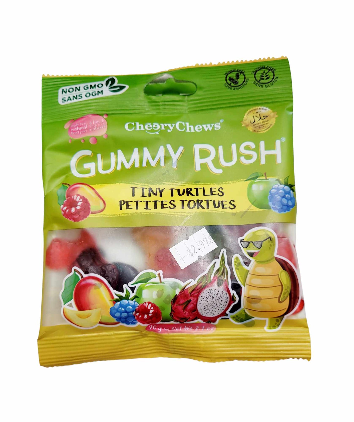 Gummy Rush Tortues Gummy 90g