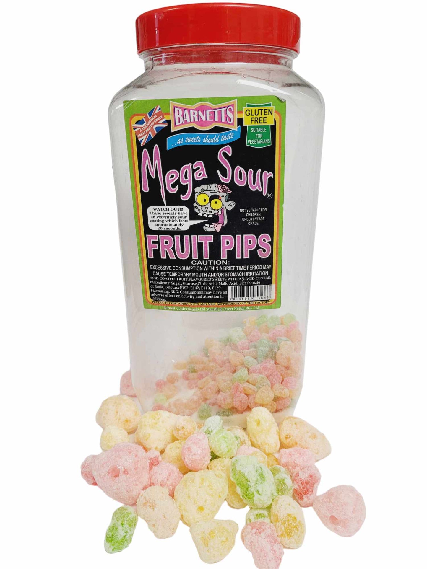 Lyophilisé Mega Sour Freeze Dried