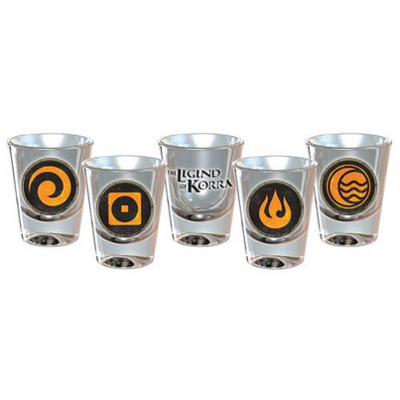 Avatar: Legend of Korra 4pk 2oz Shot Glass