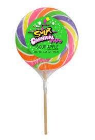 Bee Giant Carnival Sour apple Pop 4.25oz