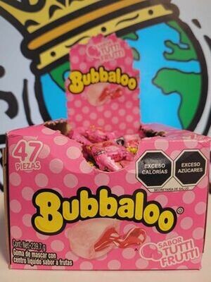 Bubbaloo Tutti Frutti Unité