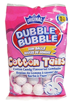 Dubble Bubble Cotton Tails Barbe a Papa 99g