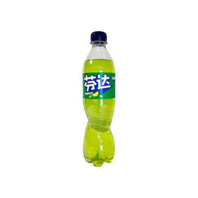Fanta Asiatique Green Apple (date de production sur la bouteille)