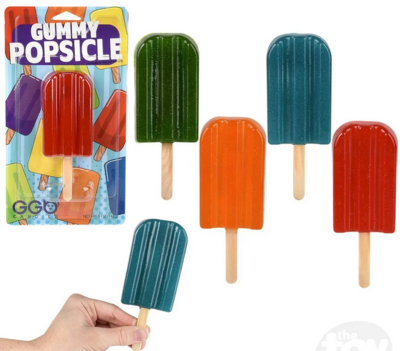 Giant Gummy Popsicle Assorted Flavors 5oz