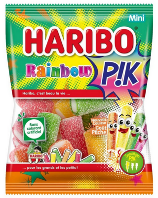 Haribo mini P!k Rainbow 40g