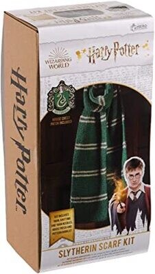 Harry Potter Knitting Kit - Slytherin House Scarf