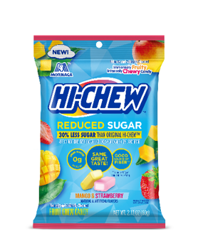 Hi-Chew Réduit en Sucre Mangue & Fraise