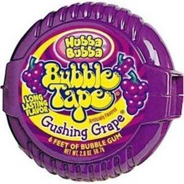 Hubba Bubba gum tape raisin 56gr