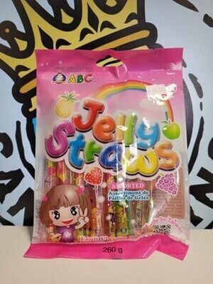 ABC Jelly Straws Sac 260gr