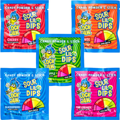 Koko Lock Jaw Sour Lil Dips Singles 0.31Oz