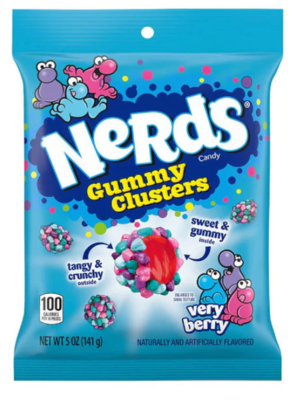 Nerds Cluster Very Berry 141g