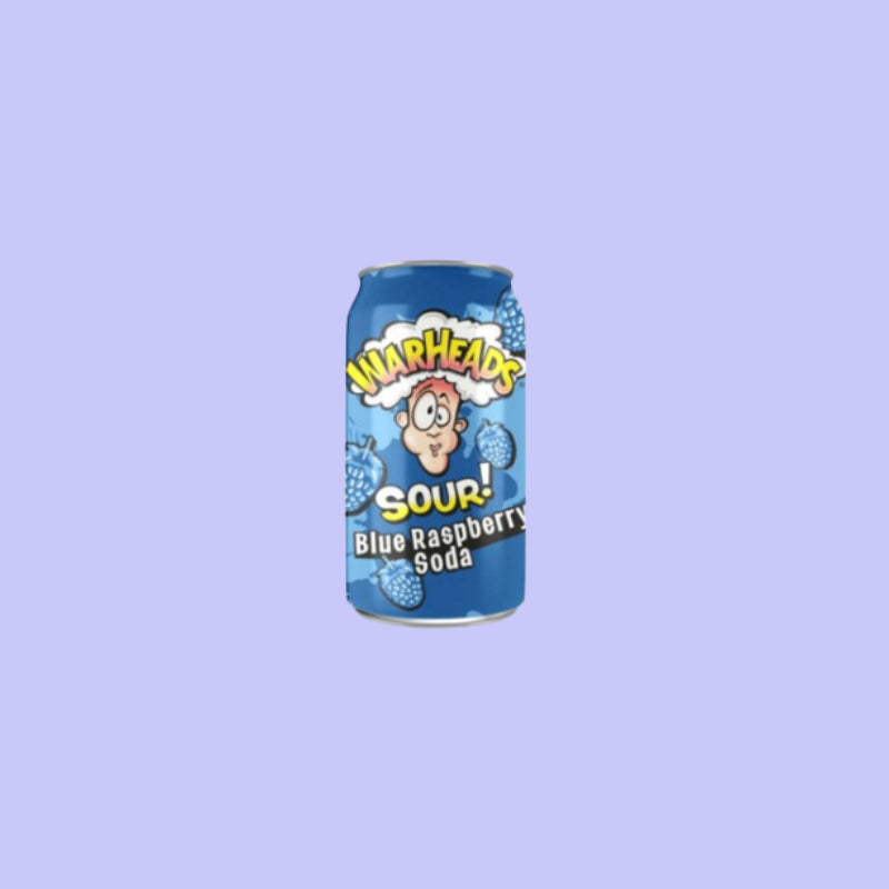 Warheads Drink Blue Raspberry Sour 355ml
